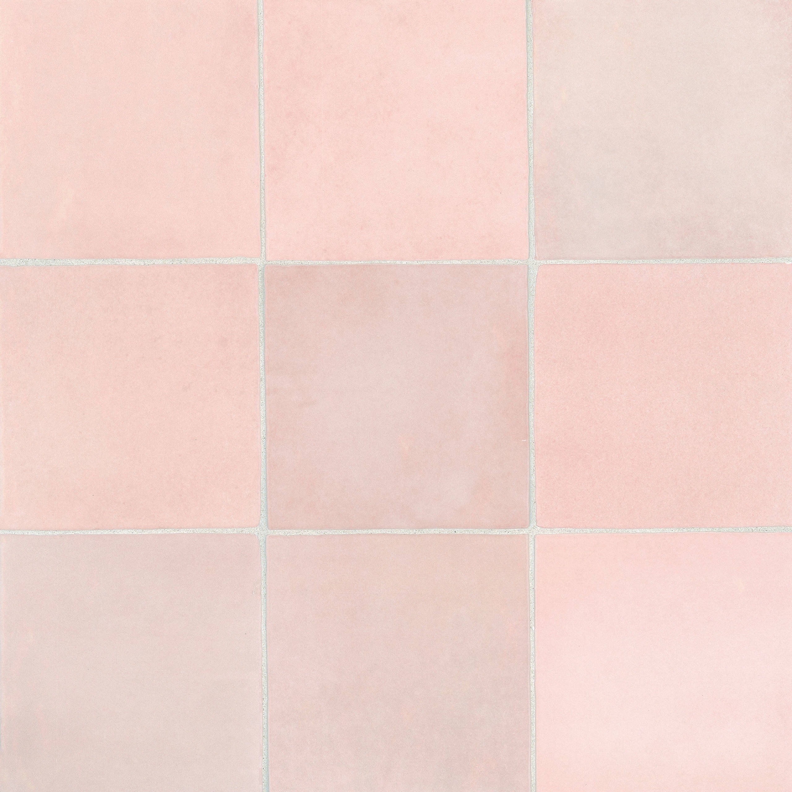 Cloe 5''x5'' Ceramic Tile in Pink