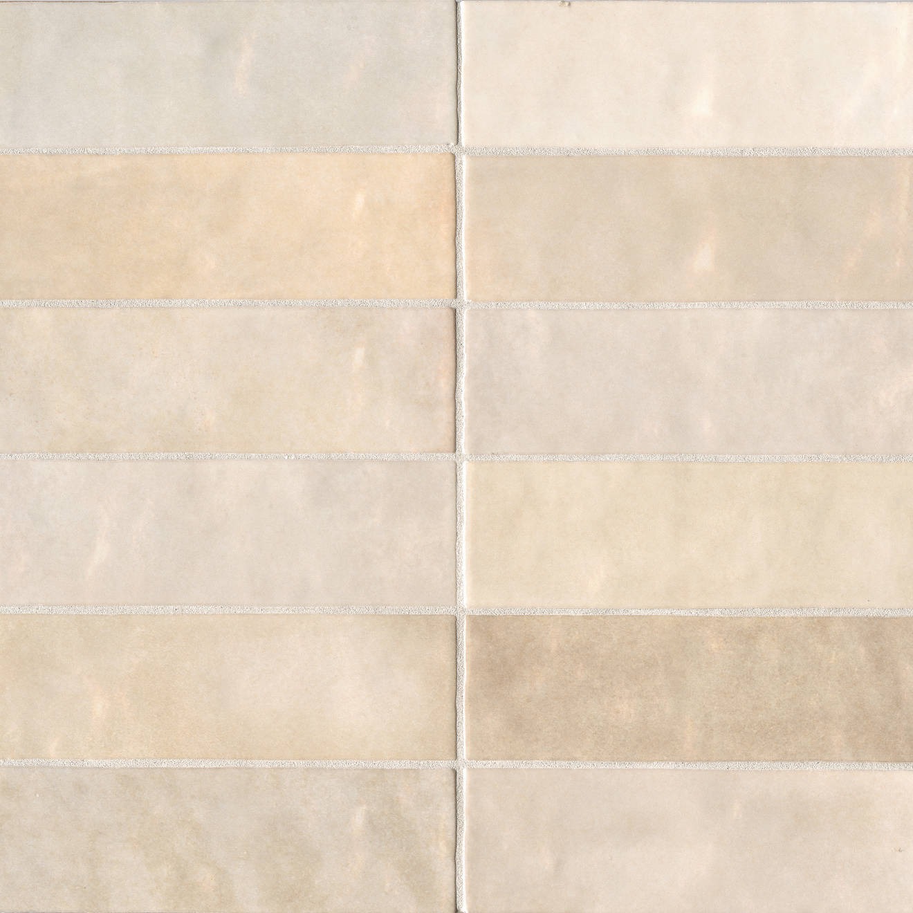 Cloe 2.5''x8'' Ceramic Tile in Creme