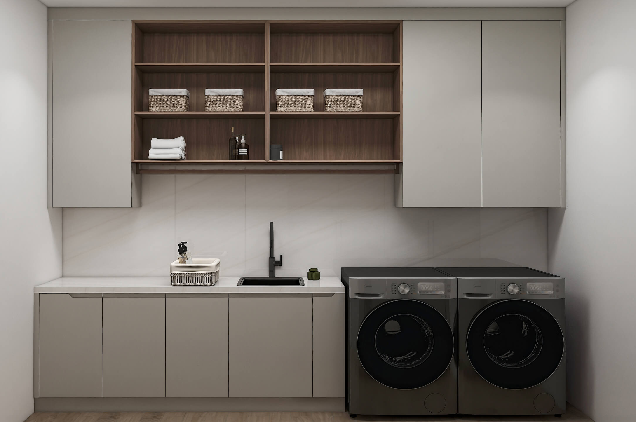 Laundry & Linen Cabinets 01