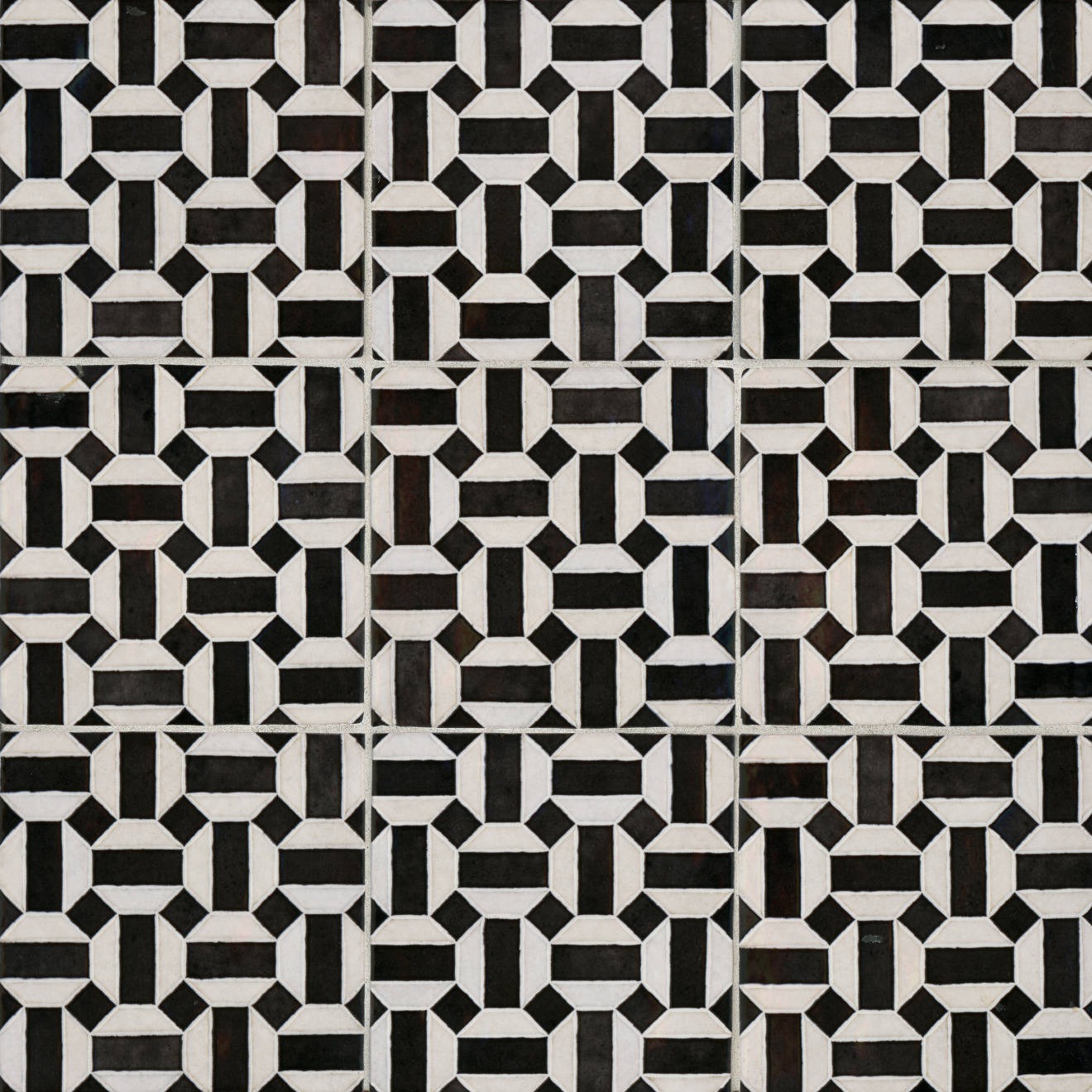 Cloe 5''x5'' Loire Decorative Pattern Ceramic Tile