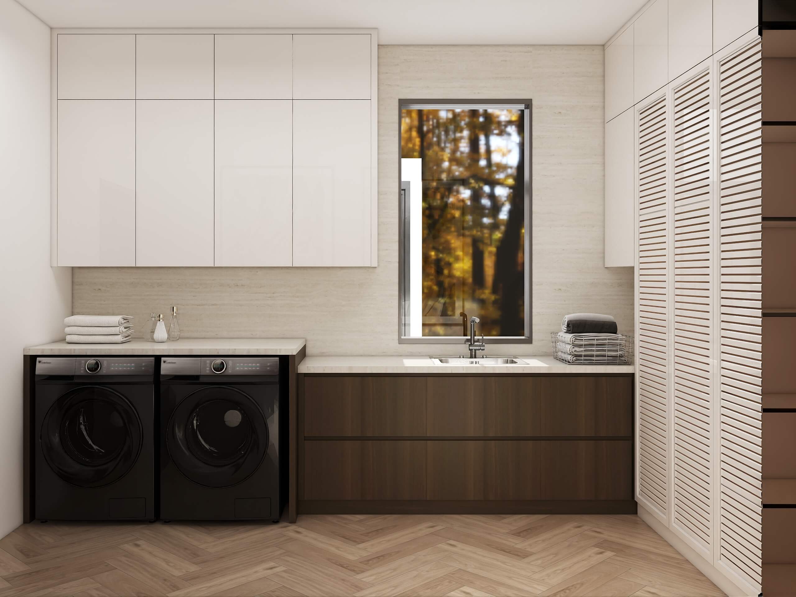 Laundry & Linen Cabinets 04