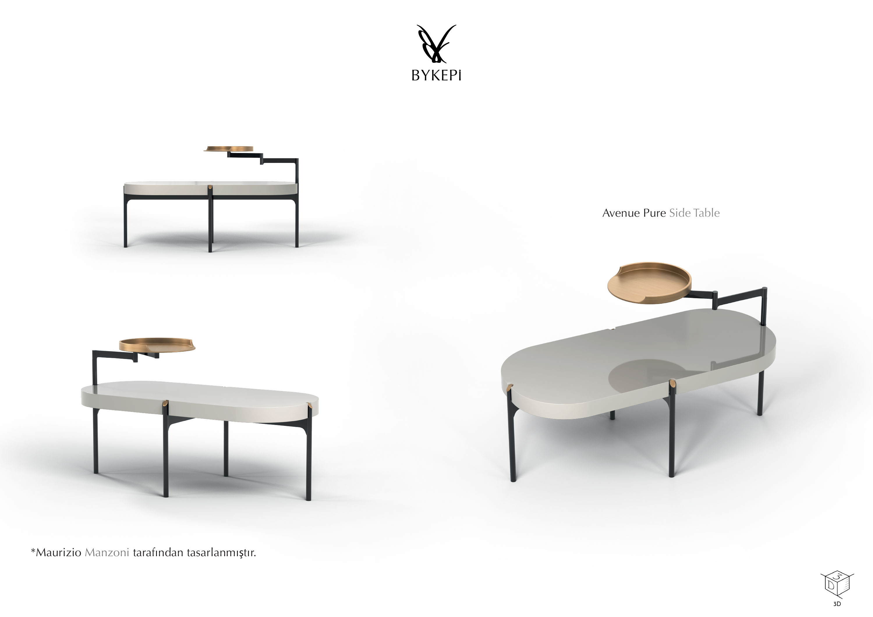 AVENUE PURE SİDE TABLE