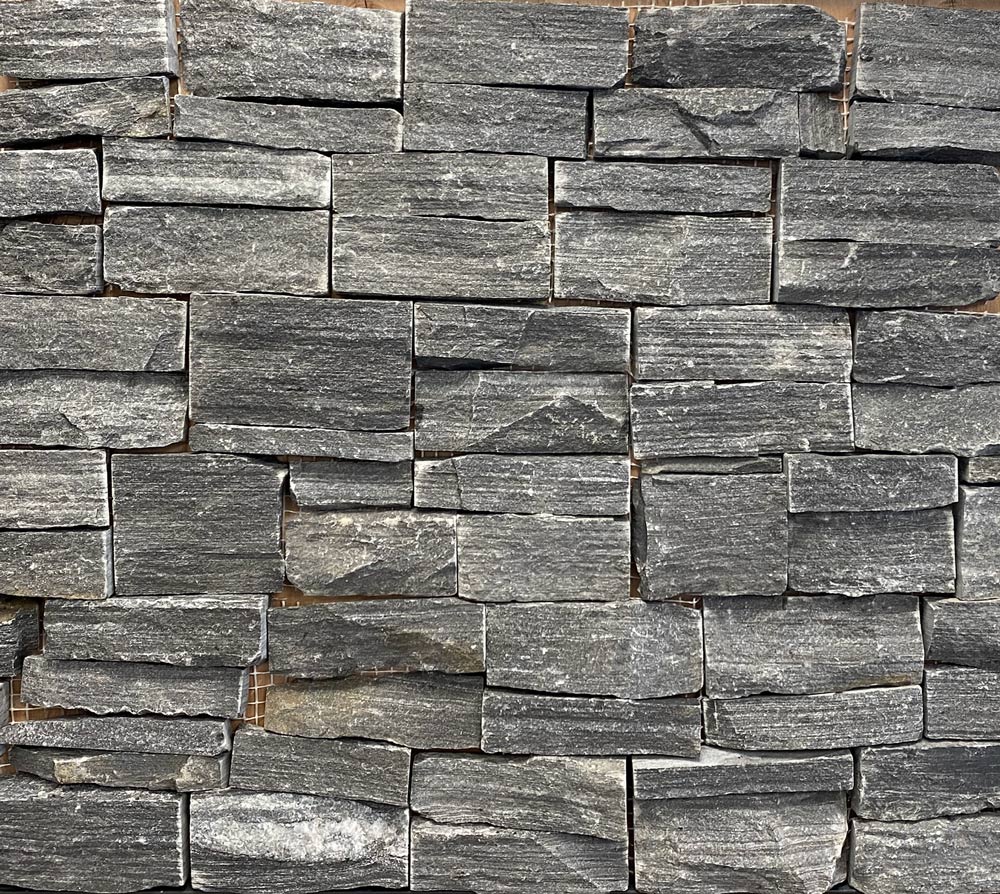 Black Rockface Panel
